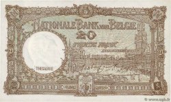 20 Francs BELGIEN  1943 P.111 fST+