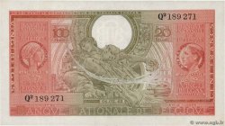 100 Francs - 20 Belgas BELGIUM  1943 P.123 UNC-