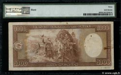 1000 Pesos - 100 Condores CHILI  1937 P.099 TTB