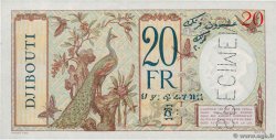 20 Francs Spécimen DJIBOUTI  1941 P.07As AU