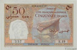 50 Francs DJIBOUTI  1952 P.25 AU-