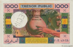 1000 Francs Spécimen YIBUTI  1952 P.28s SC