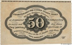 50 Cents VEREINIGTE STAATEN VON AMERIKA  1862 P.100a fST