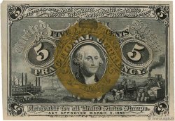 5 Cents VEREINIGTE STAATEN VON AMERIKA  1863 P.101a fST