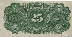 25 Cents VEREINIGTE STAATEN VON AMERIKA  1863 P.118a VZ