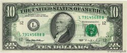 10 Dollars Fauté ESTADOS UNIDOS DE AMÉRICA San Francisco 1995 P.499 FDC