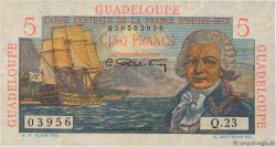 5 Francs Bougainville GUADELOUPE  1947 P.31 fVZ