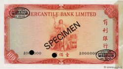 100 Dollars Spécimen HONGKONG  1970 P.244ds fST