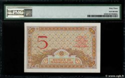 5 Francs Numéro spécial MADAGASKAR  1937 P.035 fST+