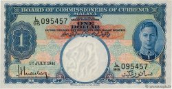 1 Dollar MALAYA  1941 P.11 SC+