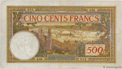 500 Francs MARUECOS  1946 P.15b MBC