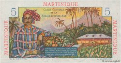 5 Francs Bougainville MARTINIQUE  1946 P.27 AU+