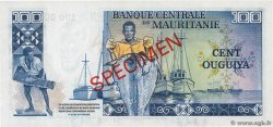 100 Ouguiya Spécimen MAURITANIA  1975 P.03As FDC