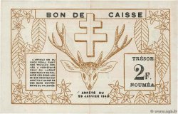 2 Francs NOUVELLE CALÉDONIE  1943 P.56b SUP