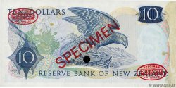 10 Dollars Spécimen NOUVELLE-ZÉLANDE  1968 P.166bs SPL