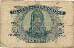 5 Francs NEUE HEBRIDEN  1945 P.05 SGE