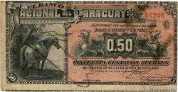 50 Centavos PARAGUAY  1886 PS.144a B+