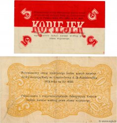 5 et 50 Kopecks Lot POLONIA Częstochowa 1914 P.- MBC