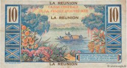 10 Francs Colbert REUNION INSEL  1947 P.42a SS