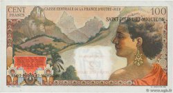 2 NF sur 100 Francs La Bourdonnais SAINT PIERRE AND MIQUELON  1960 P.32 AU-