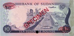 10 Pounds Spécimen SUDAN  1970 P.15as AU