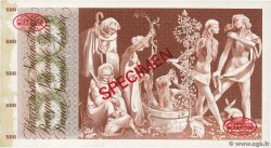 500 Francs Spécimen SWITZERLAND  1961 P.51s AU