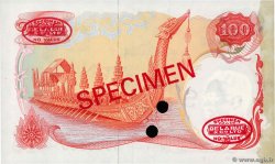 100 Baht Spécimen THAILAND  1968 P.079as AU
