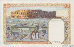 50 Francs TUNISIA  1942 P.12b AU-