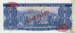 50 Pesos Spécimen URUGUAY  1967 P.046s AU