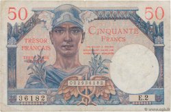 50 Francs TRÉSOR FRANÇAIS  FRANCE  1947 VF.31.01 F+