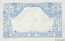 5 Francs BLEU FRANKREICH  1916 F.02.41 ST