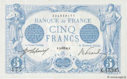 5 Francs BLEU FRANCE  1916 F.02.42 NEUF