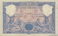 100 Francs BLEU ET ROSE FRANCIA  1888 F.21.01 q.BB