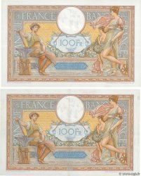100 Francs LUC OLIVIER MERSON grands cartouches Consécutifs FRANCE  1936 F.24.15 SUP+