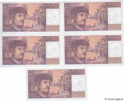 20 Francs DEBUSSY Consécutifs FRANKREICH  1982 F.66.03 ST