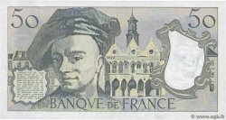 50 Francs QUENTIN DE LA TOUR Fauté FRANCE  1982 F.67.08 XF+