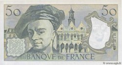 50 Francs QUENTIN DE LA TOUR Petit numéro FRANCE  1987 F.67.13A47 UNC