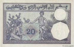 20 Francs ALGERIA  1929 P.078b AU