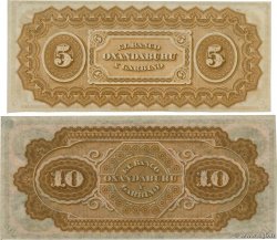 5 et 10 Pesos Bolivianos Lot ARGENTINIEN  1869 PS.1783r et PS.1784r ST