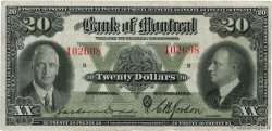 20 Dollars CANADá
  1935 PS.0560b BC