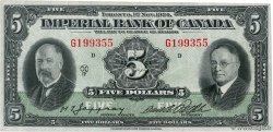 5 Dollars CANADA  1934 PS.1145E F+