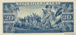 20 Pesos CUBA  1961 P.097x EBC+