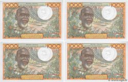 1000 Francs Lot WEST AFRICAN STATES  1980 P.103An UNC