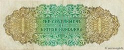 1 Dollar HONDURAS BRITANNIQUE  1967 P.28b TB+