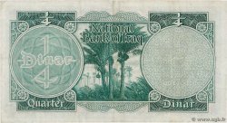 1/4 Dinar IRAK  1947 P.037 S