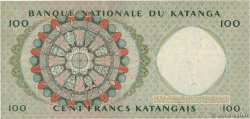 100 Francs KATANGA  1962 P.12a fVZ