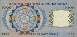 1000 Francs KATANGA  1962 P.14a XF-