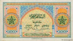 100 Francs MARUECOS  1943 P.27a MBC+