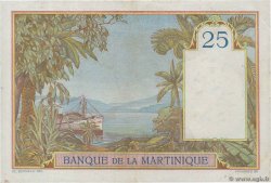 25 Francs MARTINIQUE  1938 P.12 SS