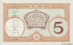 5 Francs Spécimen NOUVELLE CALÉDONIE  1936 P.36bs UNC
